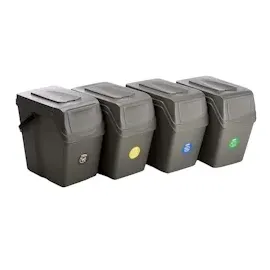 Prosperplast Sortibox 4x25 l Grau