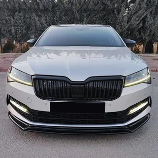 Frontspoiler kompatibel mit Skoda Superb MK3 Facelift 2019+ mit ABE TÜV