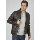 Bugatti Lederjacke Dunkelbraun 54