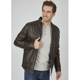 Bugatti Lederjacke Dunkelbraun 54