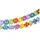 Papstar Girlande Papier 6 m mehrfarbig
