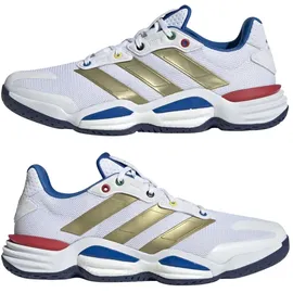 adidas Stabil 16 Sportschuhe - Cloud White / Gold Metallic / Dark Blue - EU 42