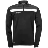 Uhlsport Offense 23 1/4-Zip Sweatshirt schwarz/anthrazit/weiss 164