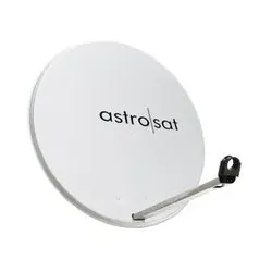 1St. Astro AST850W Offset-Parabolantenne, Aluminium, 85 cm Durchmesser, Farbe: w...