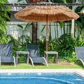 Costway Hawaii Ø 155 cm Braun