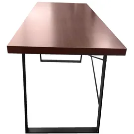 Svita Schreibtisch Nussbaum Schwarz