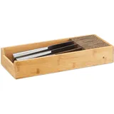 Relaxdays M Messer-Schubladeneinsatz braun 1 St.