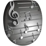 Sanilo WC-Sitz Musical Notes Grau
