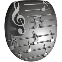Sanilo WC-Sitz Musical Notes Grau