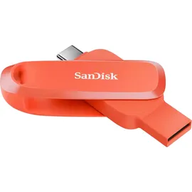 SanDisk Phone Drive für Android - 128GB (Nasturium Orange) USB-Stick