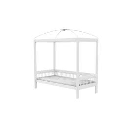 Lifetime Himmelbett ¦ weiß ¦ Maße (cm): B: 102 H: 210