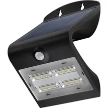 goobay Solarleuchte Kunststoff, Metall 21,2 cm mit Bewegungsmelder schwarz