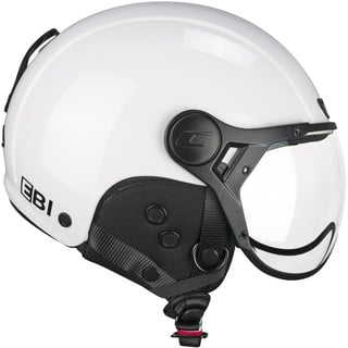 CGM Unisex – Erwachsene EBI skihelm, Weiß, XL (60cm)