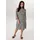 aniston plus Blusenkleid Schwarz/Weiß 44