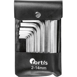 Fortis Winkelschraubendreher-Satz 10-tlg. 2-14mm