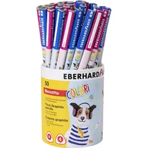Eberhard Faber Bleistifte Colori 50 St. Blau/Pink/Weiß