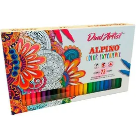 ALPiNO Dual Artist Marker 72 Einheiten Multicolor