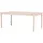 VCM Gartentisch 90 x 180 x 75 cm Braun