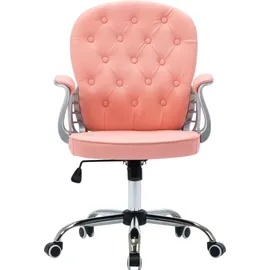 vidaXL Bürodrehstuhl Kunstleder Rosa