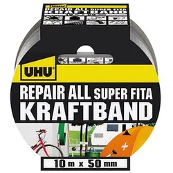 UHU Repair All Super Fita Gewebeband silber 50,0 mm x 10,0 m 1 St.