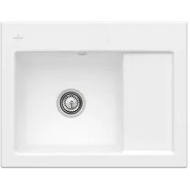 Villeroy & Boch Subway 45 Compact links stone white + Handbetätigung