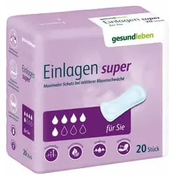 GESUND LEBEN Einlagen super 20 St
