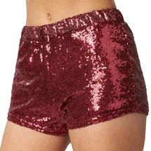 Tectake tectake® Pailletten-Shorts