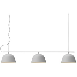 Muuto - Ambit Rail Pendelleuchte, grau