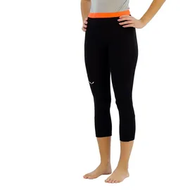 Salewa Cristallo Warm 3/4 Baselayer-hose Schwarz 36