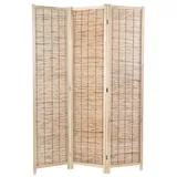 DESIGN DELIGHTS RAUMTEILER Playa | Schilfrohr, 170x120 cm | Natur Paravent, Schilf Raumtrenner, Sichtschutz, freistehende Stellwand, Mobile Trennwand | Farbe: braun