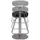MID.YOU Barhocker 360° drehbar 39 x 25 cm Schwarz
