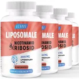 Liposomales Nicotinamid Ribosid 2000 mg mit TMG und Pterostilben Effizienter als NMN, Boost NAD+ | 60 Softgels