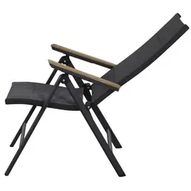 Siena Garden Tesoro Klappsessel 59 x 68 x 110 cm grau