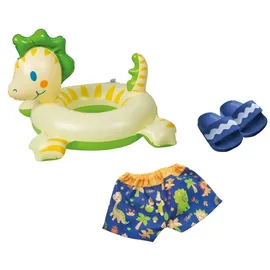 Heless Puppen-Dino-Schwimmset 35-45 cm