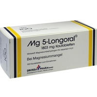 Drossapharm MG 5-Longoral Magnesium Kautabletten 100 St.