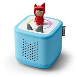 Tonies Toniebox 2 kabelloser Lautsprecher für Kinder himmelblau inkl. Kreativ Tonie