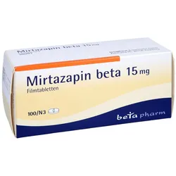 Mirtazapin beta 15 mg Filmtabletten 100 St