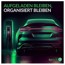 spark-e Ladekabel Halterung Typ 2 7,3 cm