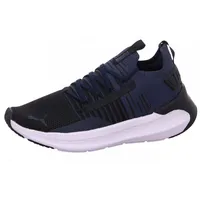 Puma Softride Symmetry Fuzion Road Running Shoe, Black-Club Navy White, 41