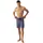 MEY Pyjamashorts Tie Minimal Blau XL
