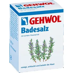 GEHWOL Rosmarin Badesalz Portionsbeutel 10X25 g Salz