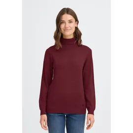 Oxmo Rollkragenpullover Rot S