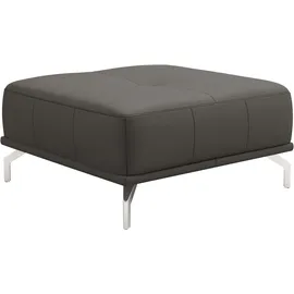 Home Affaire Polsterhocker Caluna 89 x 45 x 89 cm Grau