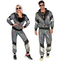 80er Jahre Disco Trainingsanzug - 2XL