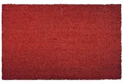 Fußmatte PALMERAS Kokos Rot Kokosfaser, Vinyl 24 mm 800 x 1000 mm