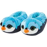 NICI NICIdoo Pinguin Plüsch Pantoffeln Blau 30
