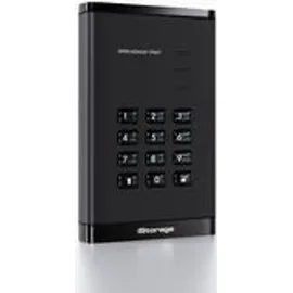 Istorage diskAshur PRO3 HDD 4TB 4 TB), Externe Festplatte, Schwarz