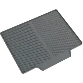 Wenko Abtropfmatte Nelia Maxi Kunststoff 40 cm x 35 cm Grau