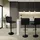 ML-Design Barhocker Schwarz, Metall, 50x112x45 cm, Esszimmer, Barmöbel, Barhocker
