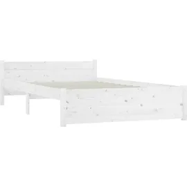 vidaXL Bett mit Schubladen 140 x 200 cm Weiß